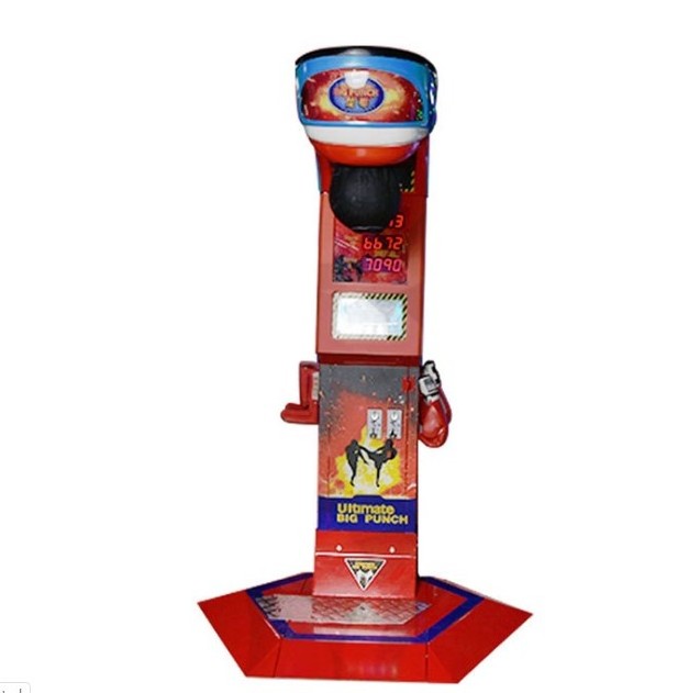 Indoor Sports Coin Operated Exciting Big Punch Boxing Arcade Ticket Redemption Game Machine For Sale