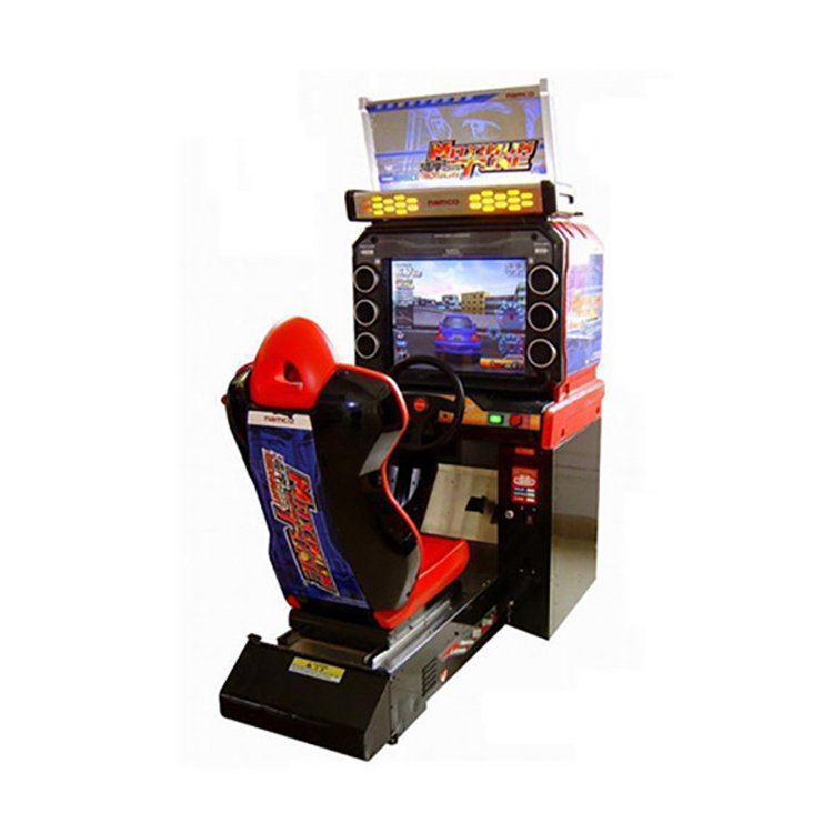 Coin Operated wangan midnight 3dx arcade car racing game machine for sale