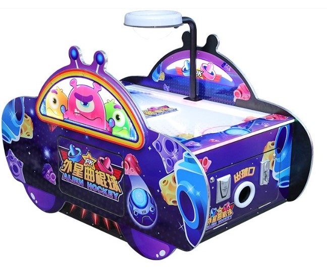 Top Sale Indoor Sport Coin Operated Arcade Alien Hockey Sport Game Machines For Amusement Park  For Sale