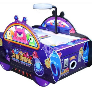 Top Sale Indoor Sport Coin Operated Arcade Alien Hockey Sport Game Machines For Amusement Park  For Sale