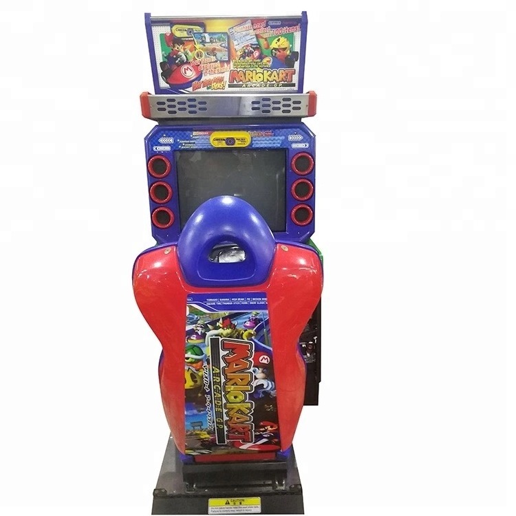 Wholesale Coin Operated Mario Kart Car Racing Simulator Arcade Video Game Machine arcade Games Car Race Game For Sale