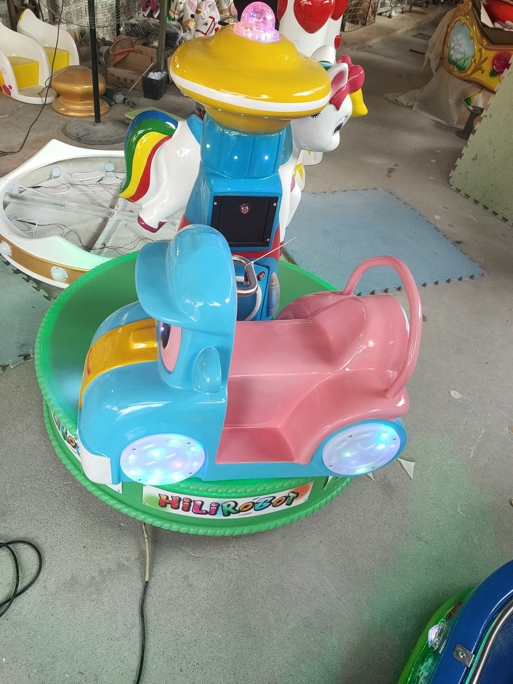 Amusement Park Carousel Horses For Sale Amusement Park Electronic Equipment Coin Operated Kid Game Machine