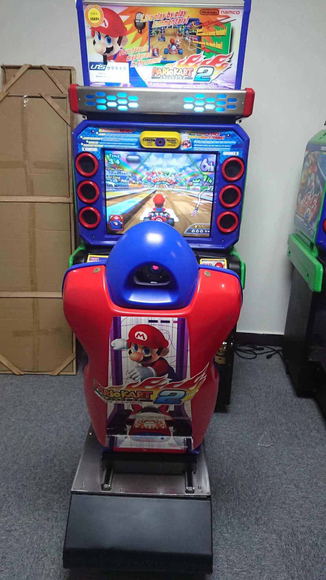 Wholesale Coin Operated Mario Kart Car Racing Simulator Arcade Video Game Machine arcade Games Car Race Game For Sale