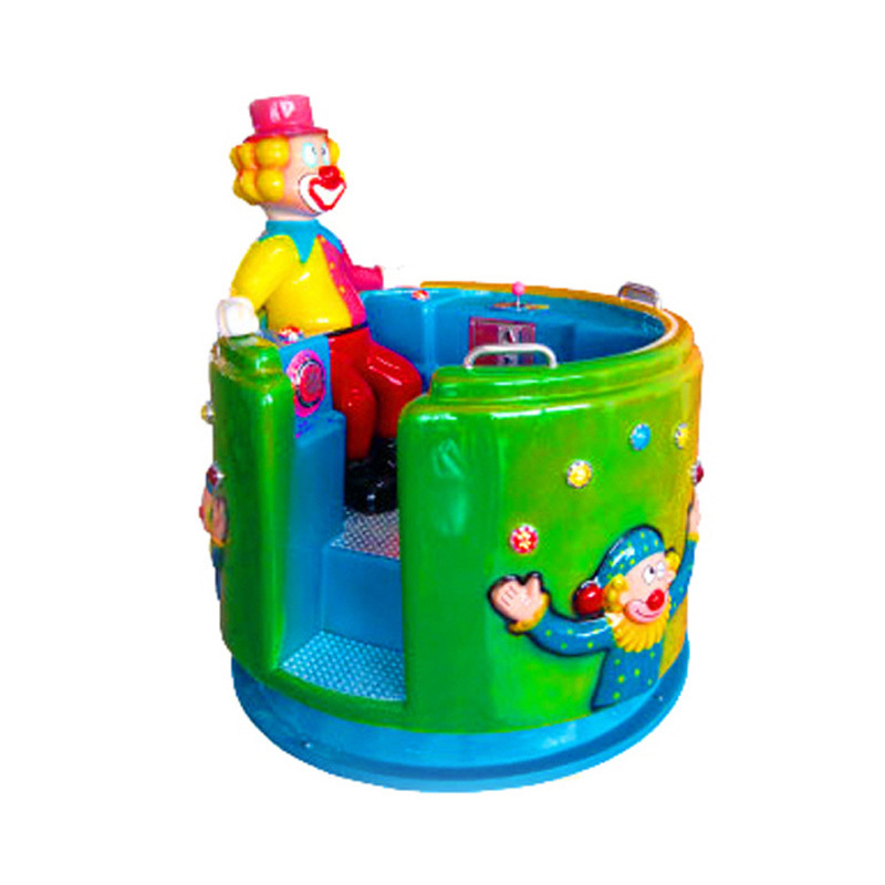 Indoor Sport Amusement Coin Operated Arcade Hot Sale Clown Cup  Kids Car Game Machines  For Sale