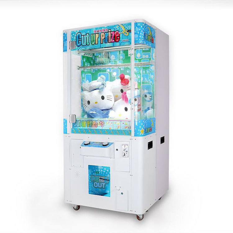 Arcade Crane Cutting Cabinet Kids Toy Claw Prize Game Machine For Sale