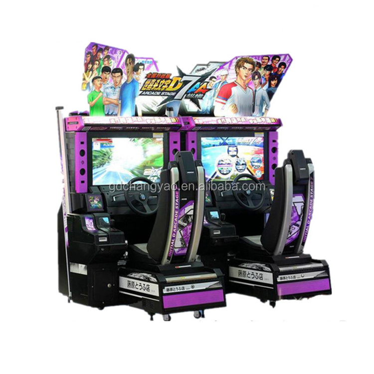 4D Initial D 7 Amusement Racing Car Driving Arcade Simulator Game Car Machine