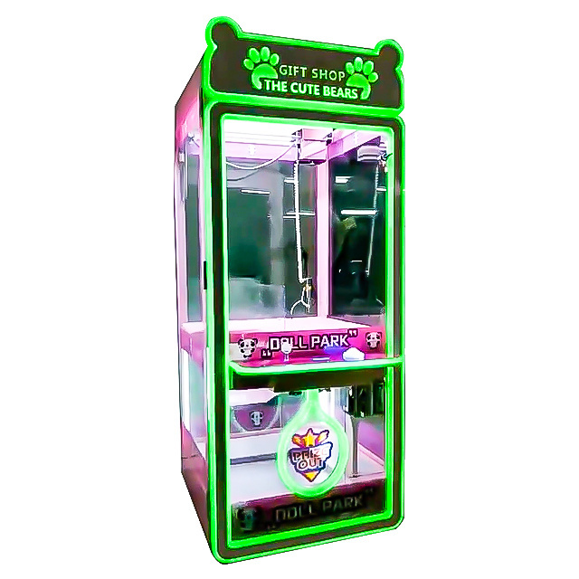 Hot selling Coin Operated Crystal Love Claw Crane Game Machine Arcade Amusement Wholesale Game Machine