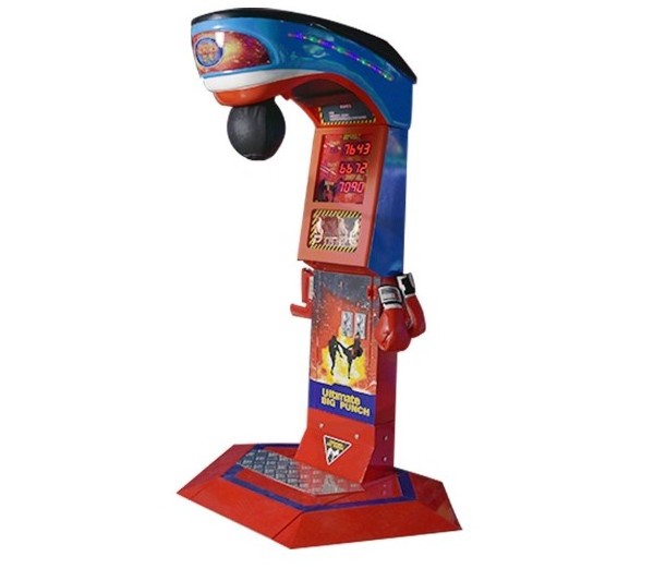 Indoor Sports Coin Operated Exciting Big Punch Boxing Arcade Ticket Redemption Game Machine For Sale