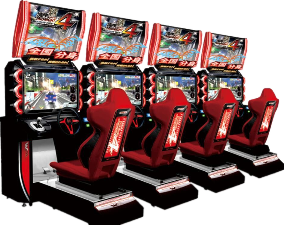 Hotselling Midnight Simulator Car Racing Arcade Game Machine For Sale