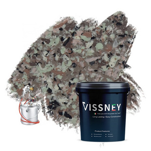 Vissney Pintura Para Exterior Paint Marble Texture Effect Paint High Gloss Paints Stucco