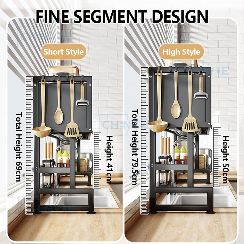 Stainless Steel with Doors Over Sink Dish Drying Rack Storage Kitchen Dish Drainer Nonslip Kitchen Multipurpose Rack Dust-Proof