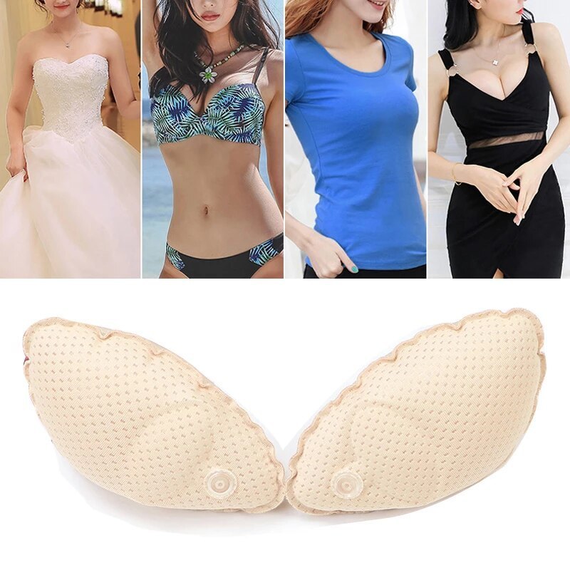 Women Breathable Magic Air Cushion Inflatable Push Up Adjustable Bra Enhancers