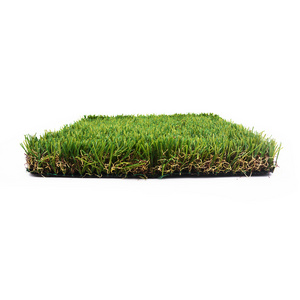 Artificial grass for garden c-shape soft turf pet-friendly weather durable well UV-resistance synthetic turf high quality grass