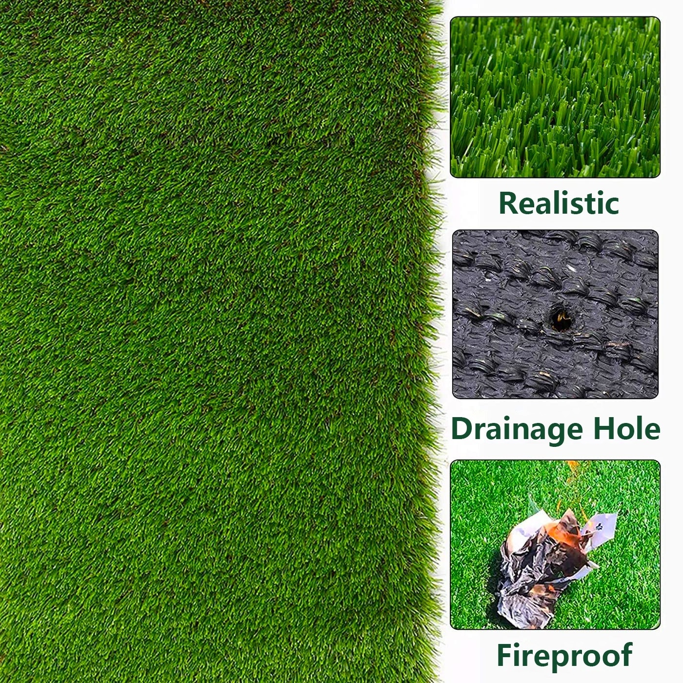 Best quality Soft Comfortable Outdoor Artificial Grass Roof Decoration Synthetic Landscaping Turf grass artificial