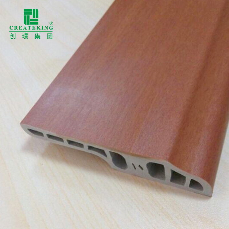 Foshan Supplier CREATEKING Skirting Board Cover For Wall Foot Protection Fireproof Floor Skirting Board