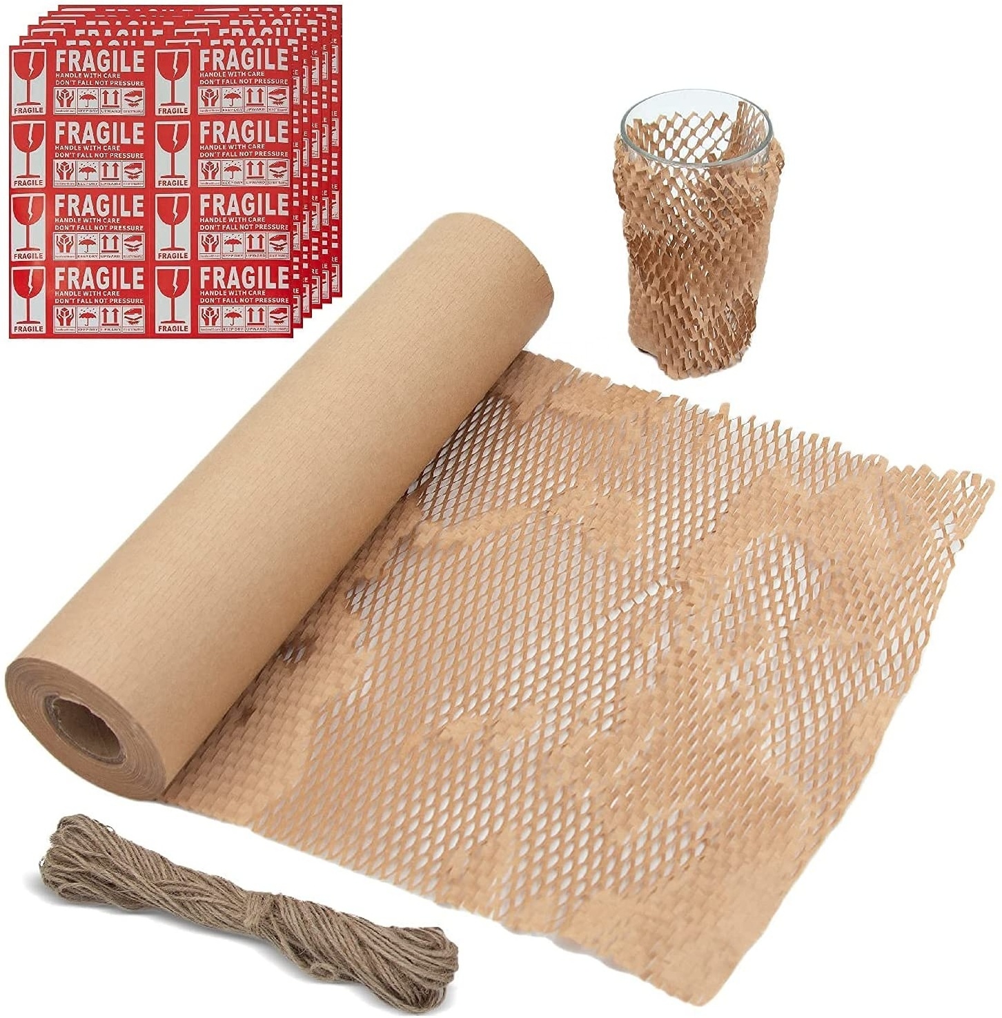 Creatrust Kraft Wrapping Core High Gloss Cameron Corrugated Black White Brown Net Other Gift & Craft Honeycomb Paper