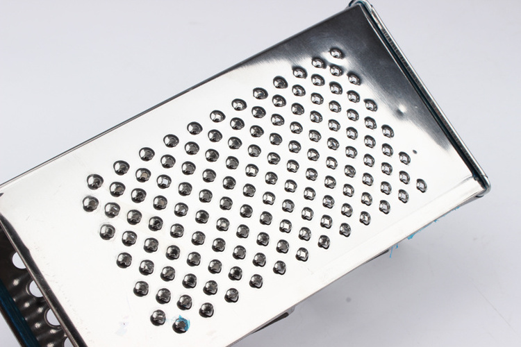 Kitchen Stainless Steel ginger Grater 4/6-Sides Non-Slip Base Kitchen Cheese vegetable grater