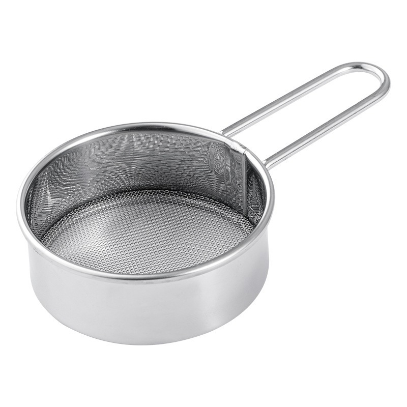 N0382 Stainless Steel Baking Tool For Kitchen Multipurpose Coffee Powder Colander Wholesale Flour Sifter Strainer