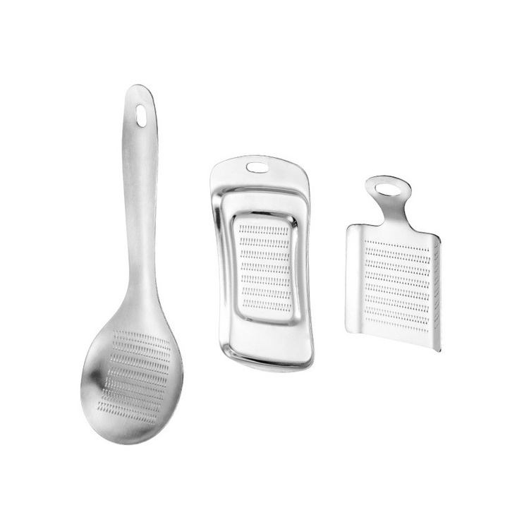 Kitchen Fruit and Vegetable tool Manual Mini stainless steel wasabi Crusher salt ginger grater vegetable garlic grinder