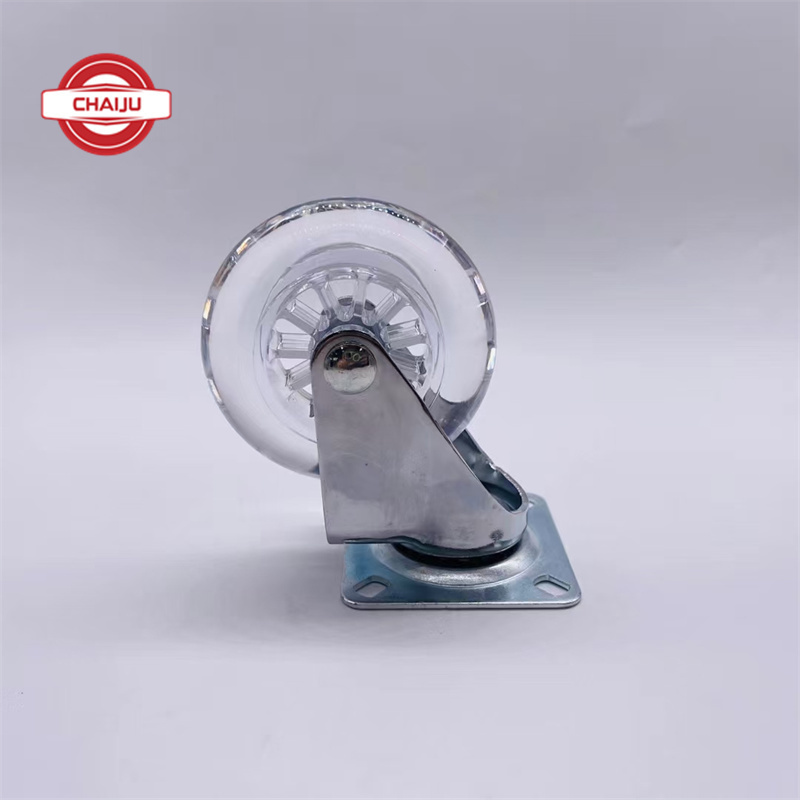 Premium Rubber Office Chair Caster Wheel Replacements for All Hard Surface Floors and Carpet 2 Inch Twin Chair Wheels