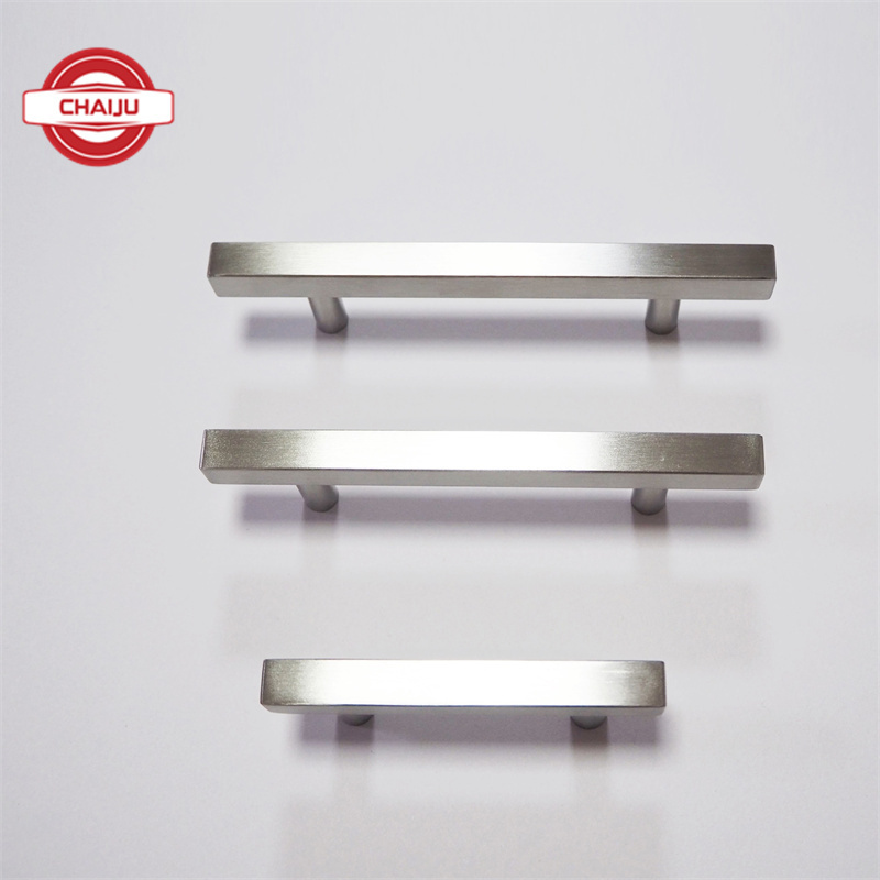 Cabinet Handles Pulls for Kitchen Stainless Steel Brushed Nickel Drawer Pulls 5 inch length 3inch Hole Center