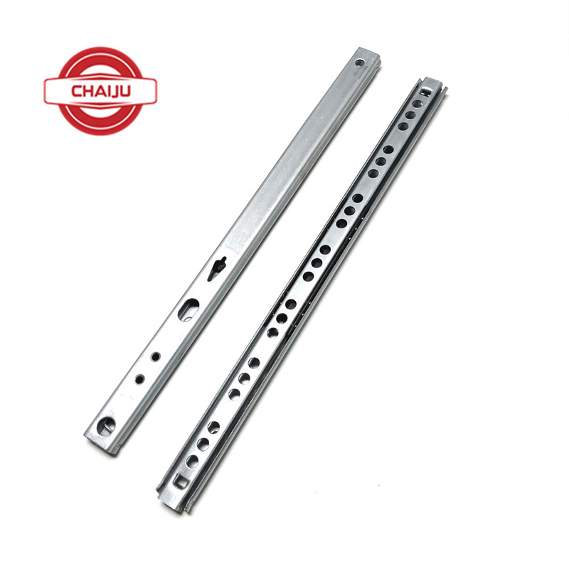 Drawer Slides 12.2INCH Full Extension Slide Track Rail Ball Bearing Two Way Drawer Slides (17mm x 310mm)