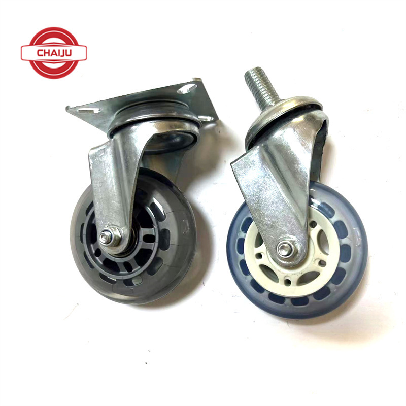 Office Chair Caster Wheels Safe for All Floors Hardwood Replacement for Desk Floor Mat