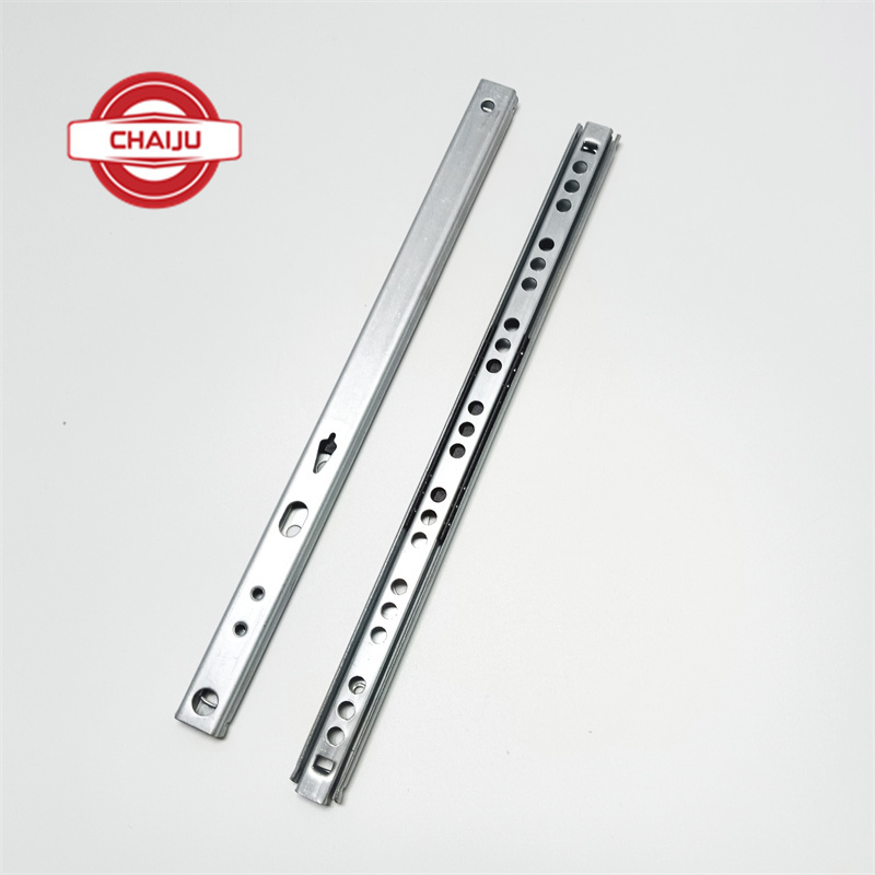 Drawer Slides 12.2INCH Full Extension Slide Track Rail Ball Bearing Two Way Drawer Slides (17mm x 310mm)