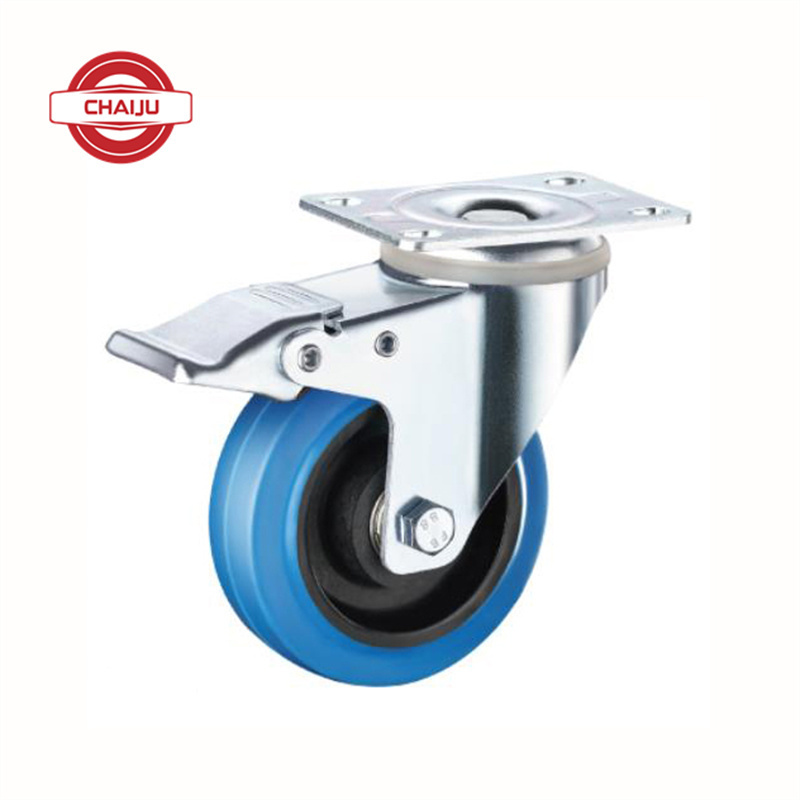 Heavy Duty Industrial Casters Office Chair Caster Polyurethane Wheel Replacement Level Caster