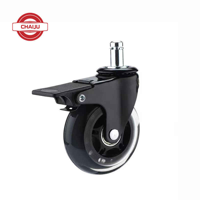 Office Chair Caster Wheels Safe for All Floors Hardwood Replacement for Desk Floor Mat