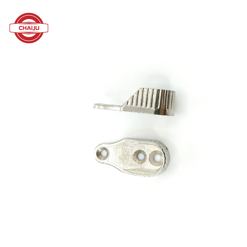 zinc alloy wardrobe fittings and accessories closet rod pipe end bracket oval wardrobe tube end support