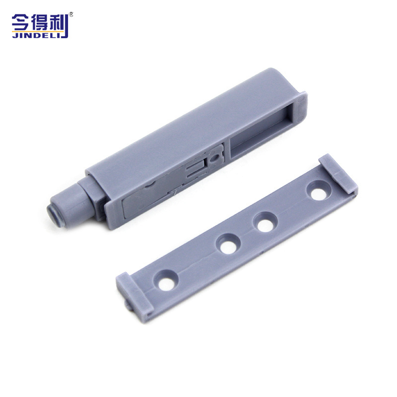 Furniture Concealed Spring Loaded Door Piston Latch Kit Cabinet Door Catcher