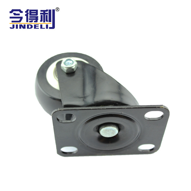 Furniture Caster PU Small Furniture Leg Caster Wheel Universal Industrial Running Caster Wheel