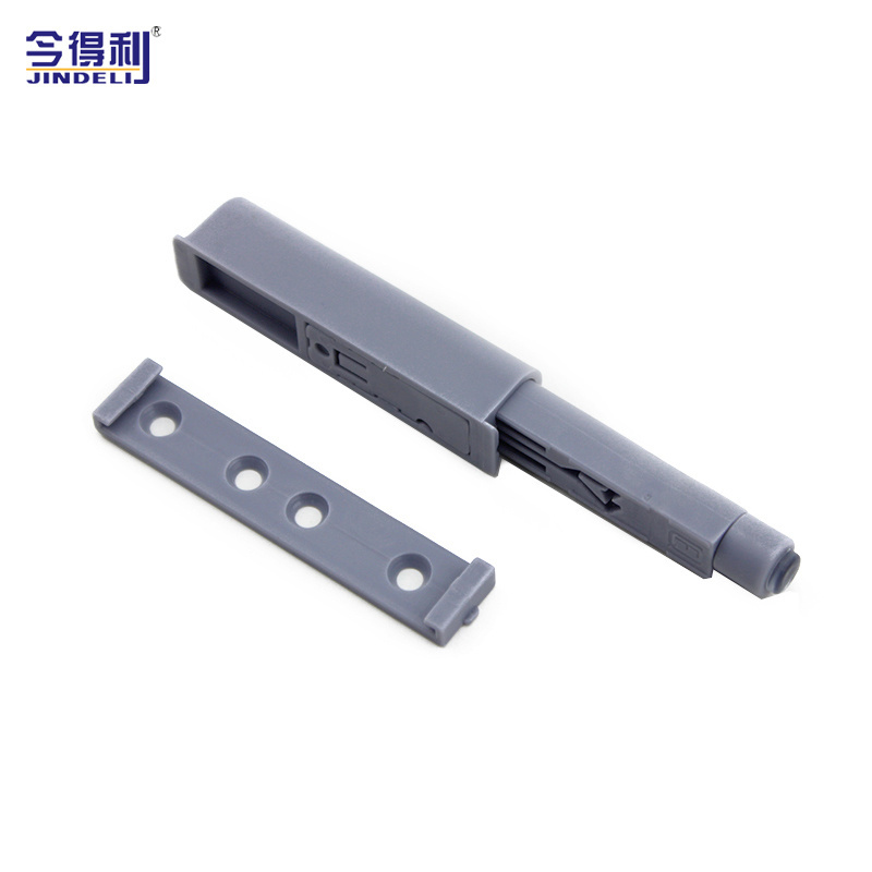 Furniture Concealed Spring Loaded Door Piston Latch Kit Cabinet Door Catcher