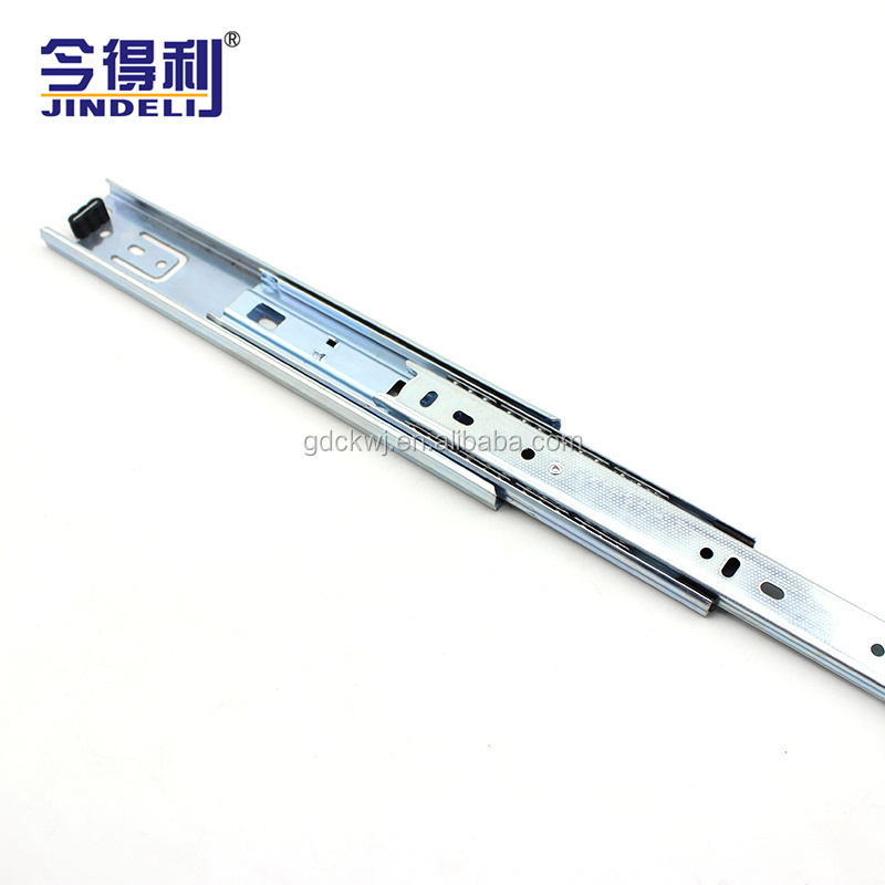 wholesale stainless steel triple extension heavy duty telescopic drawer runner ball bearing soft close drawer slides