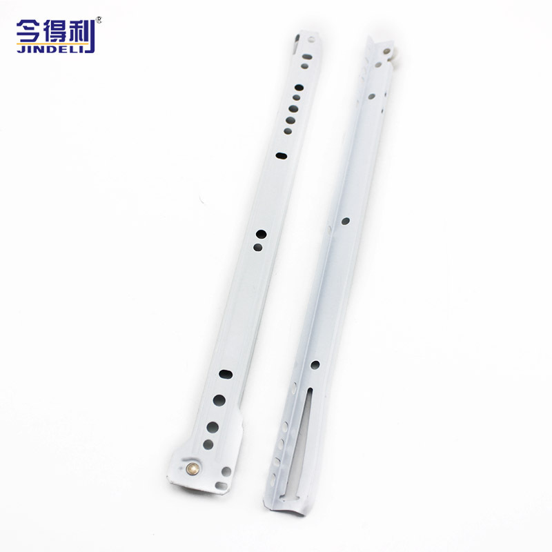 wholesale stainless steel cheap price  telescopic runner drawer channel sliding glass runner ball bearing  drawer slides