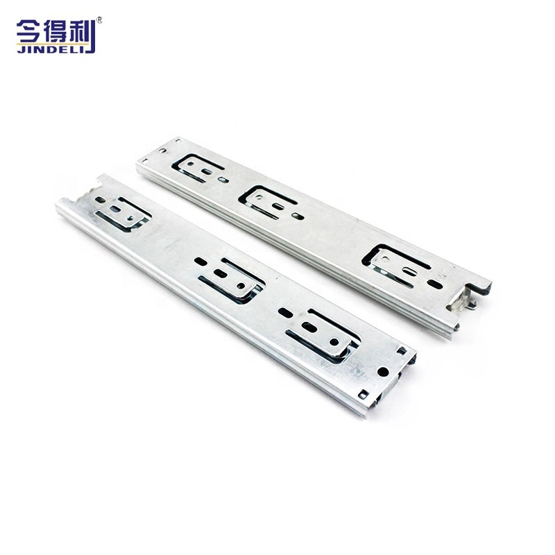 30mm Furniture Cabinet Accessories Side Drawer Slide Roller And Wheels Channel Drawer Slide