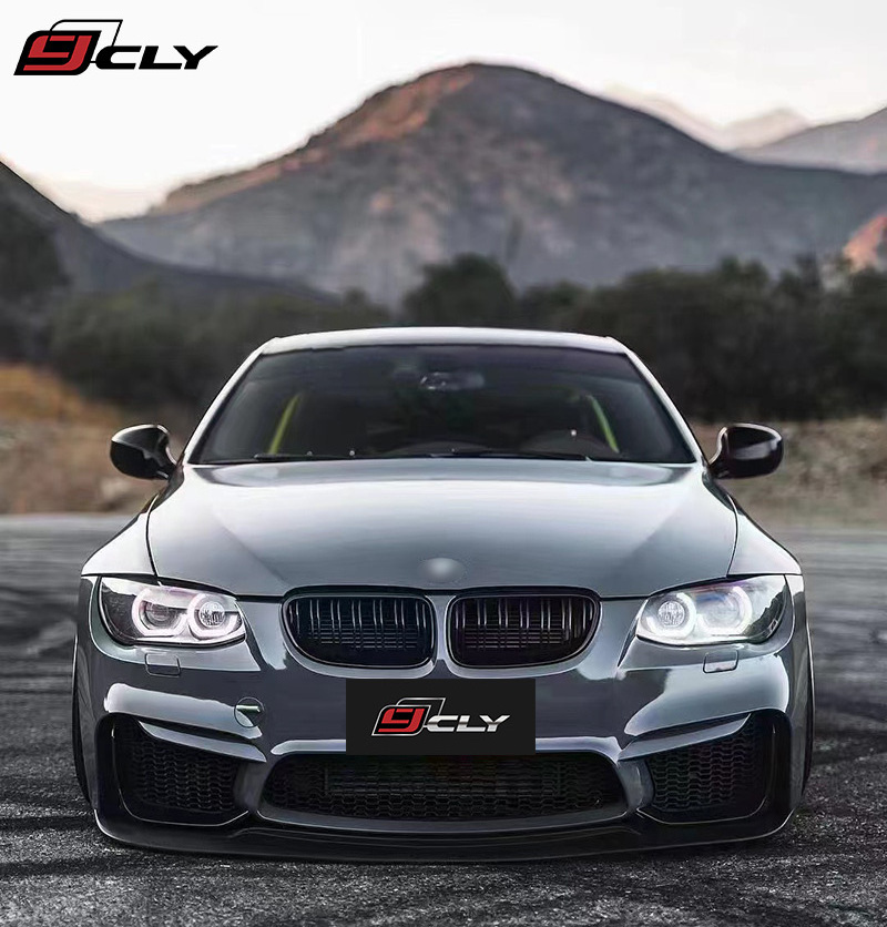 CLY  Car Bumper engine hood Upgrade to M3 Style Body kit For BMW 3 Series E92 M3 body kit engine hood