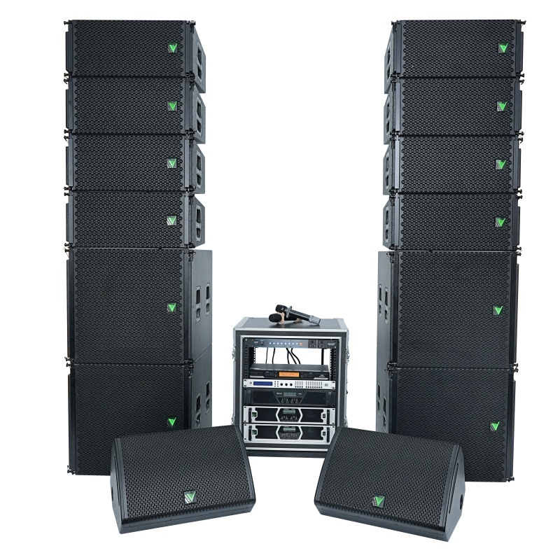 Sound system Dual 10 Inch Professional Line Array Speaker Sound System Outdoor Sound System