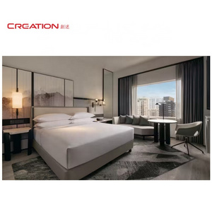 CREATION Five Star Hotel Furniture Supplier China Foshan Made Hilton Hotel Bedroom Furniture Manufacturer