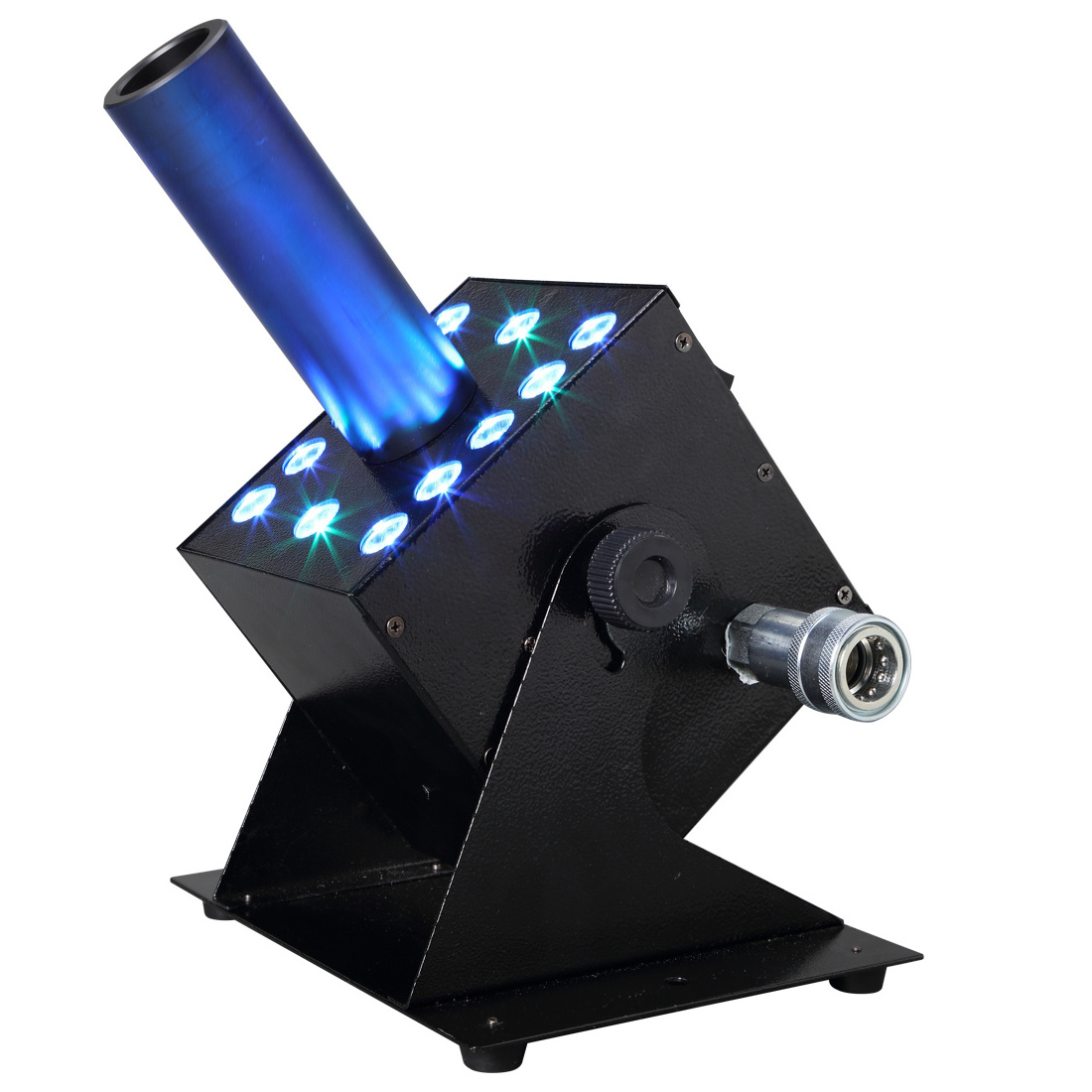 Professional Stage LED Co2 Jet Machine With 12x3W LED RGB 3in1 Stage CO2 Gas Jet