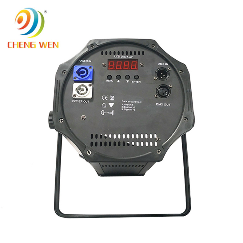 Par LED COB 200W with Zoom Stage Lighting Audience Blinder Light Disco DMX 512 Studio Theater Light