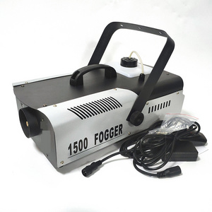 Remote or wire control 1500W smoke machine stage fog machine smoke generator for Oil liquid spraying