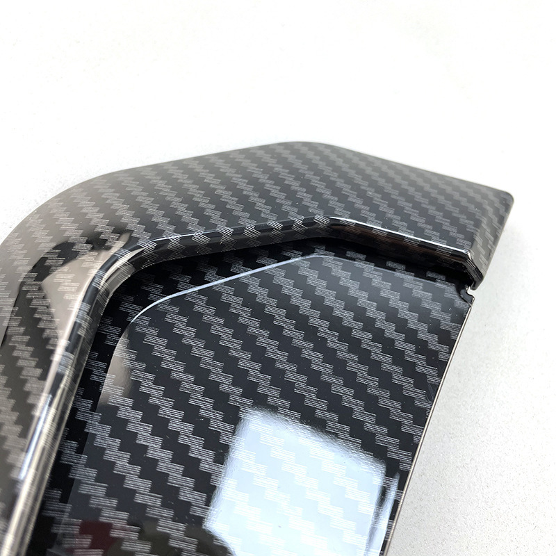 PUERXIN Car Exterior Accessories Wing Intake Hole Carbon fiber Side Air Vents Auto Fender Decoration Wing Cover Decals for Cars