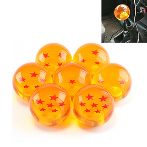 PUERXIN Car Refit Universal 1-7 Star Dragon Ball Z Manual Gear Shift Shifter Knob For Auto Interior Accessories