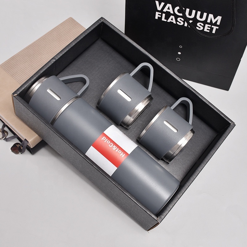 Vacuum Insulated 304 Stainless Steel Water Bottle Gift Set Thermos Vacuum Flask