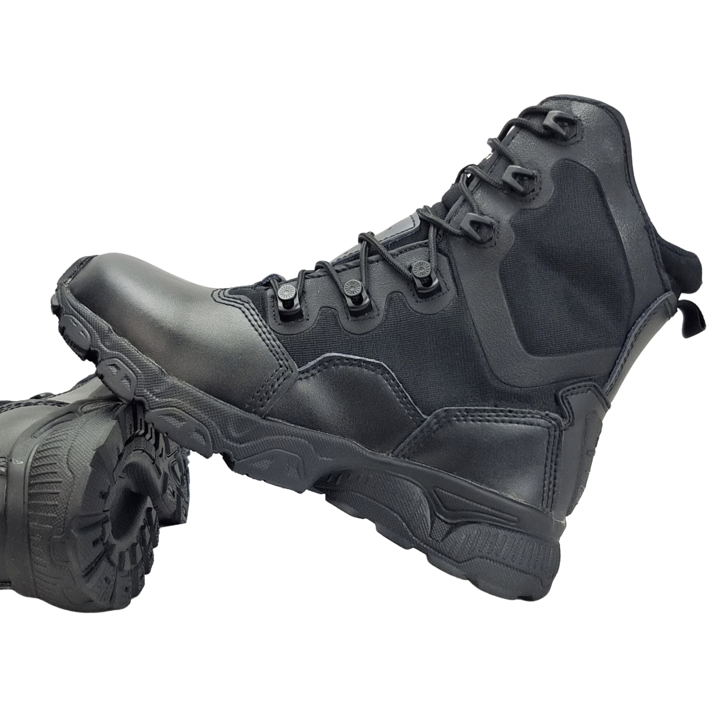 Foreign trade tactical boots help men's leather black breathable warm wear anti-slip outdoor field boots