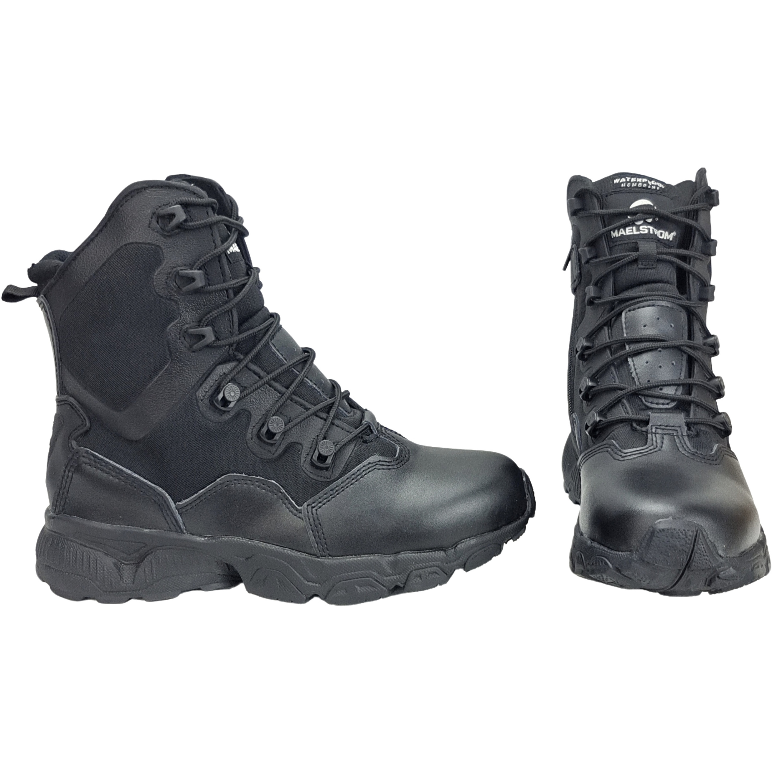 Foreign trade tactical boots help men's leather black breathable warm wear anti-slip outdoor field boots