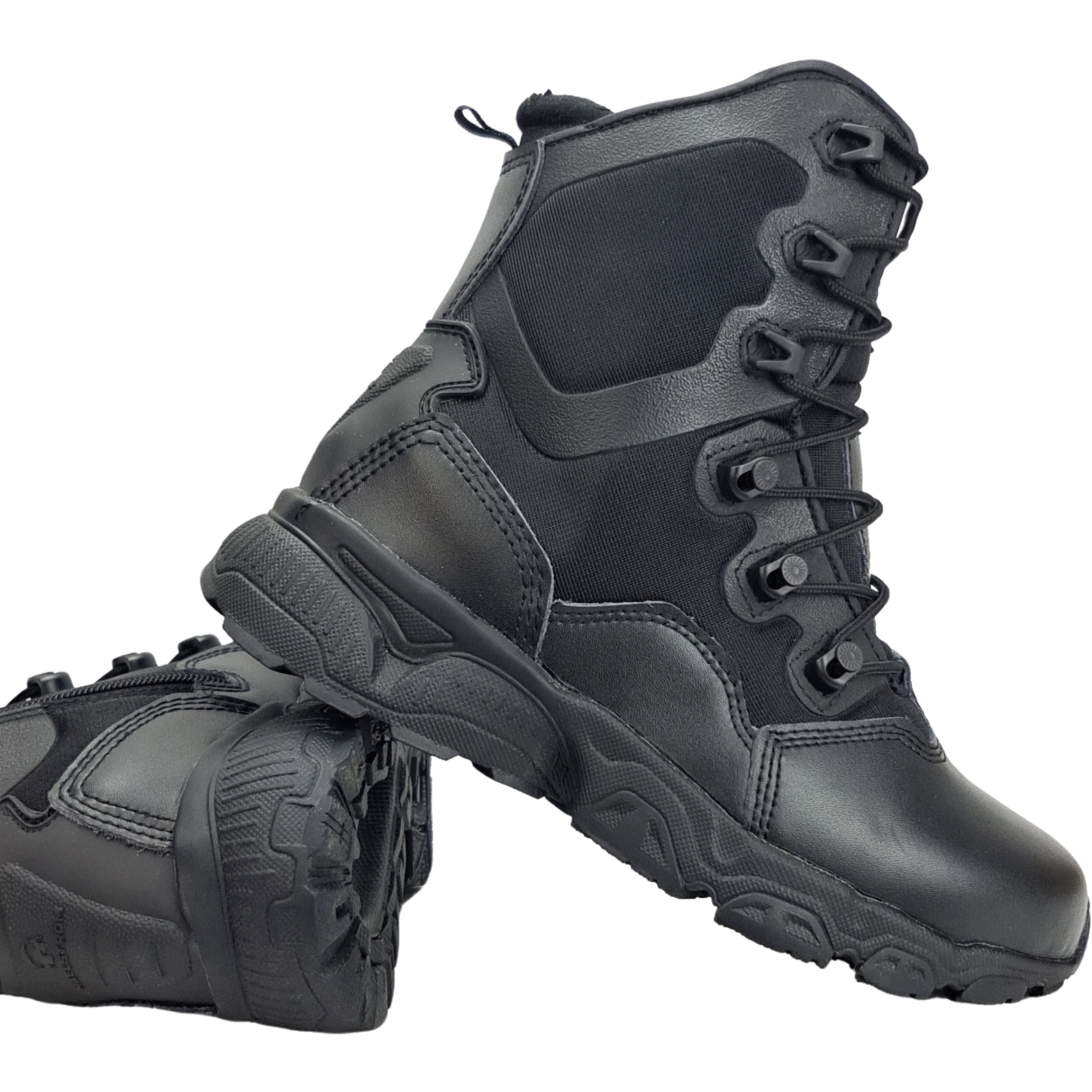 Foreign trade tactical boots help men's leather black breathable warm wear anti-slip outdoor field boots