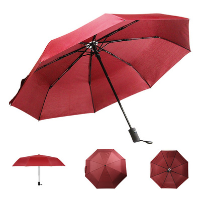 2020 popular 23 inches 8k automatic small fashion beautiful ladies 3 folding umbrella